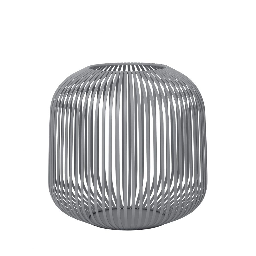Lito Lanterne-Medium-Steel Grey-66150