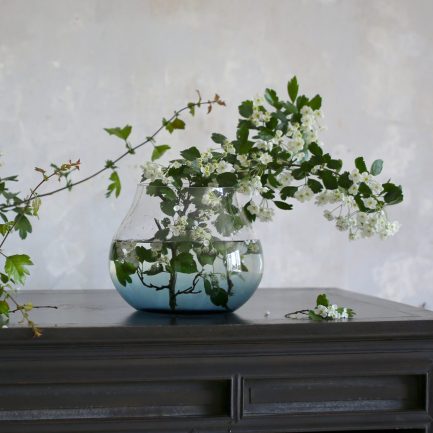 Flower vase-no23-indigo blue-Ro Colletion-styling1