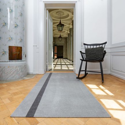 TICA-Floormat-Stripes-Vertical-10026-90x200-Grey-Ved kakkelovn