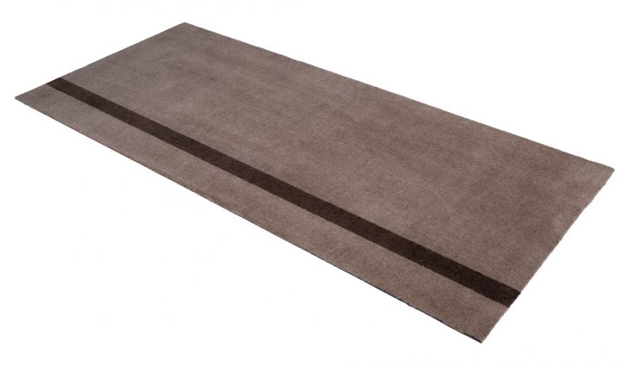 TICA-Floormat-Stripes-Vertical-10036-90x200-Sand-Brown