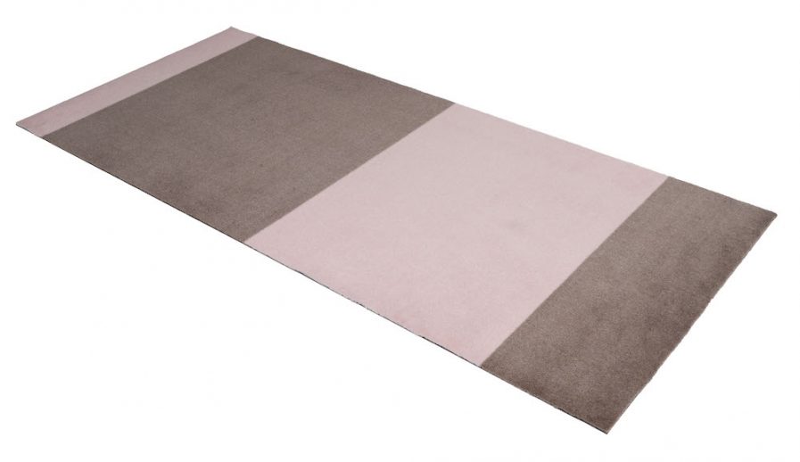 TICA-Floormat-Stripes-horizon-10018-200x90-Sand-Dusty Rose