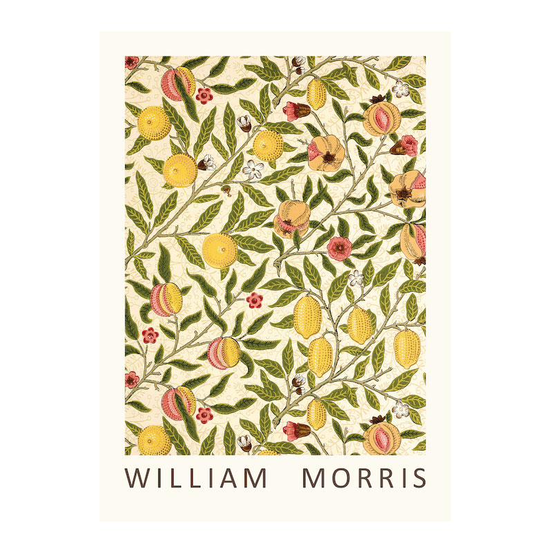 William Morris-Plakat -Lemons-Spliid